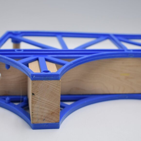 Sodor Bay BLUE BRIDGE - Thomas & Friends Wooden Railway 12" Used Good - Picture 10 of 12